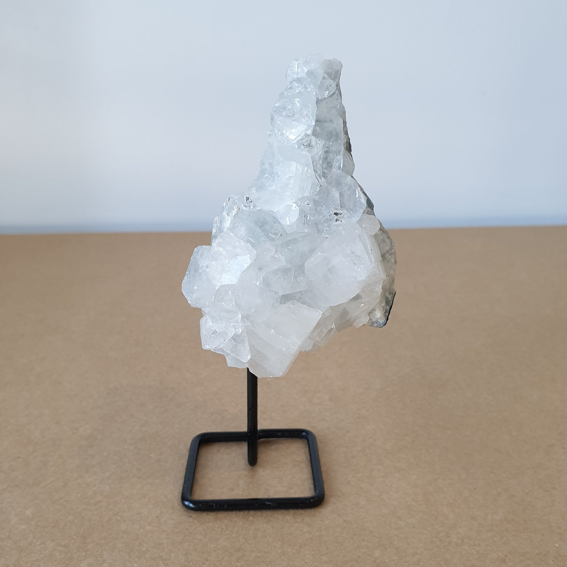 Small Apophyllite Crystal Cluster on Stand. Boundless and Free Spiritual Gift Store Australia