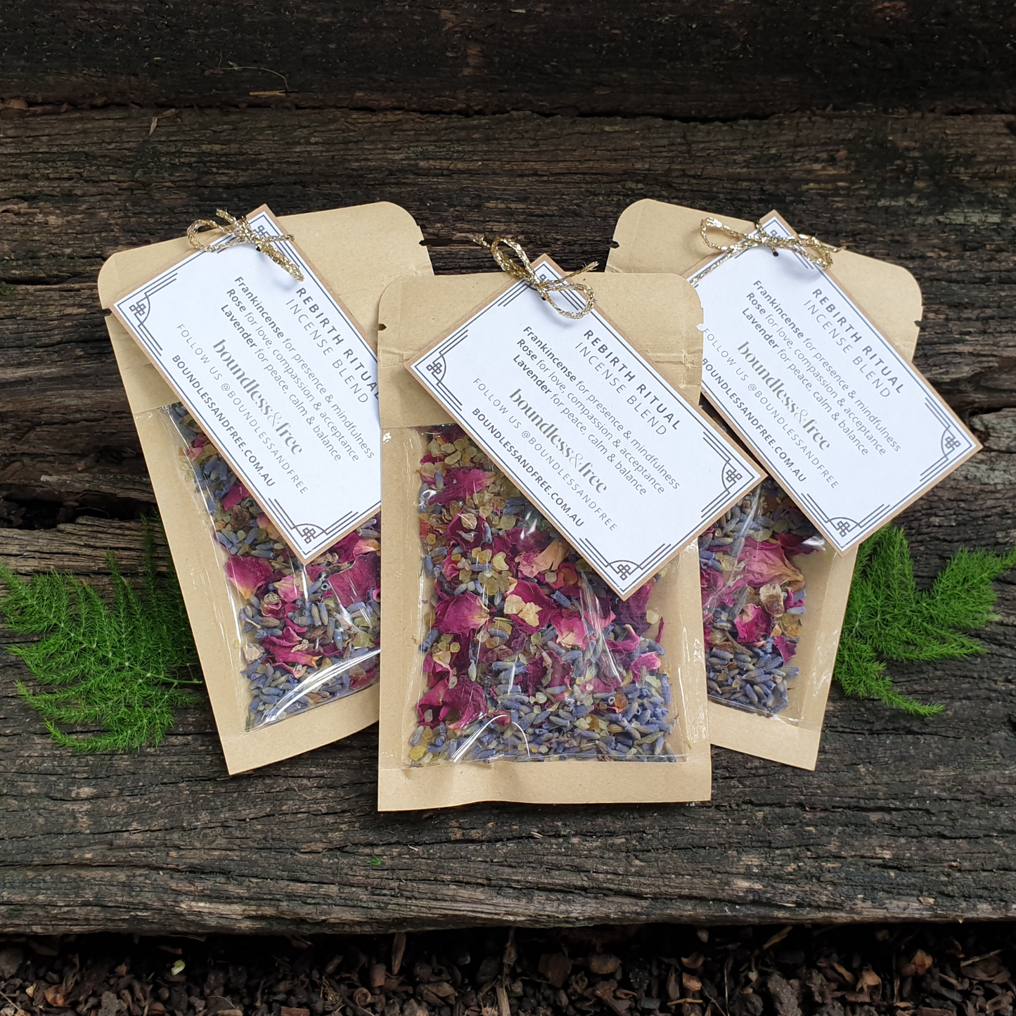 'Rebirth' Loose Incense Blend | For Peace, Presence & Acceptance