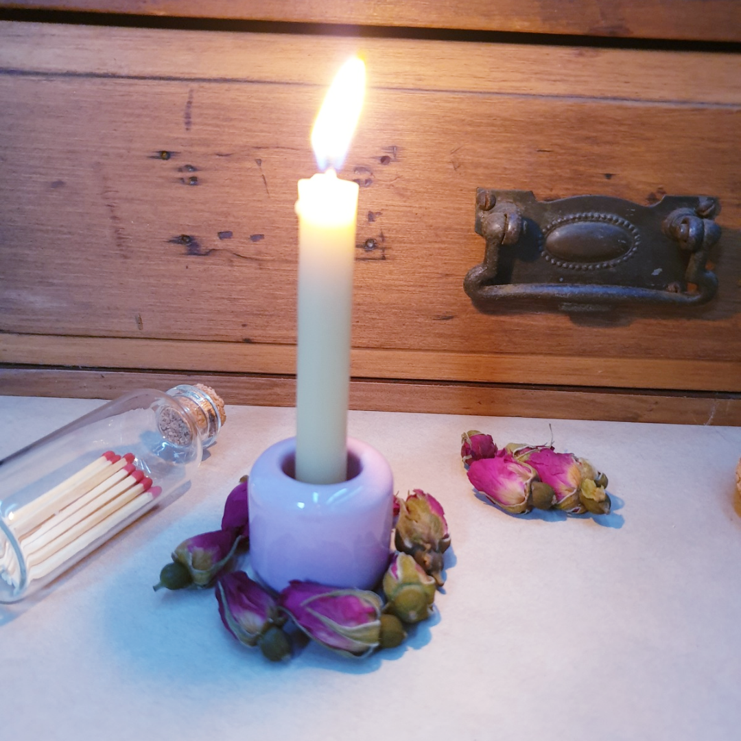 Small Ceramic Candle Holder