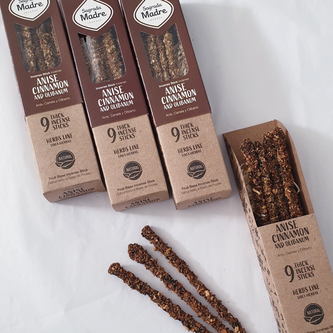 Cinnamon, Anise & Frankincense Natural Incense Sticks