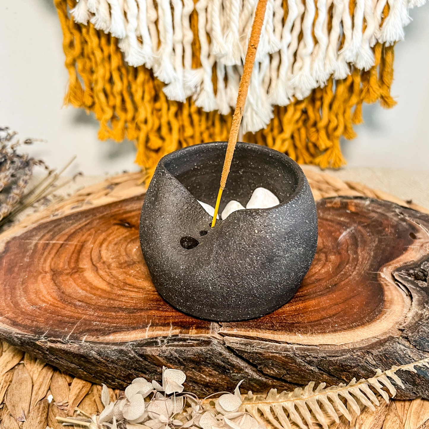 Ceramic Palo Santo & Incense Burner Holder. Spiritual Gift Shop, Australia. Boundless and Free.