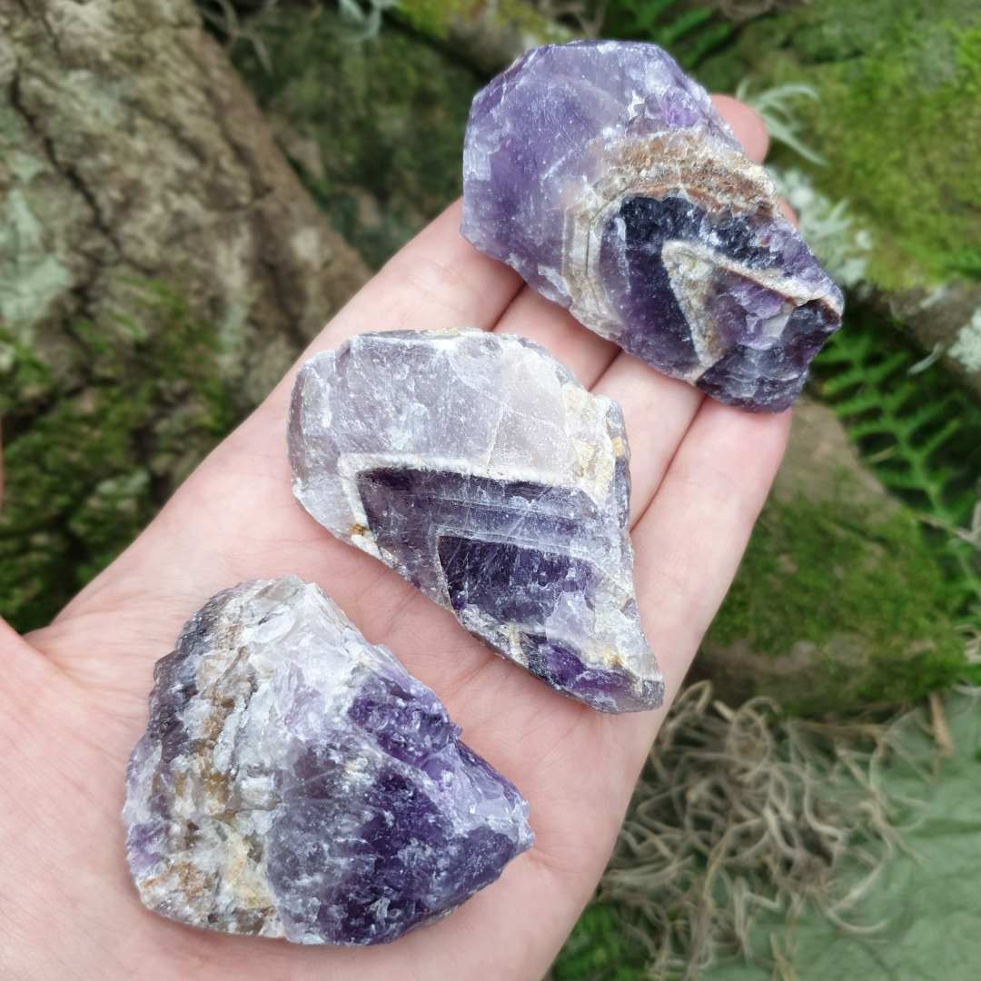 Chevron Amethyst | Rough