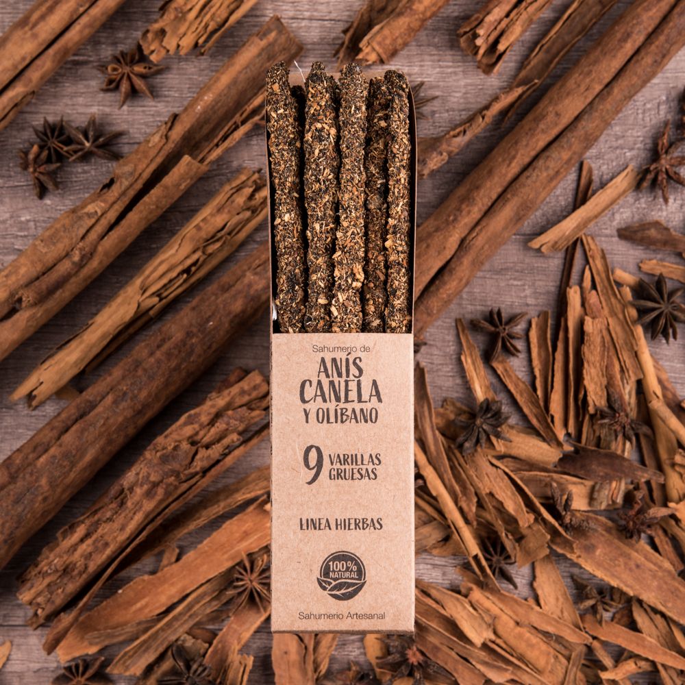 Cinnamon, Anise & Frankincense Natural Incense Sticks