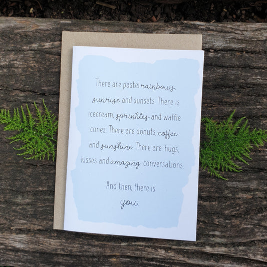 And Then There Is You | Greeting Card