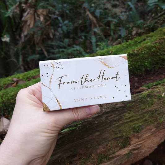 'From the Heart' Mini Oracle Cards | 40 Affirmation Messages